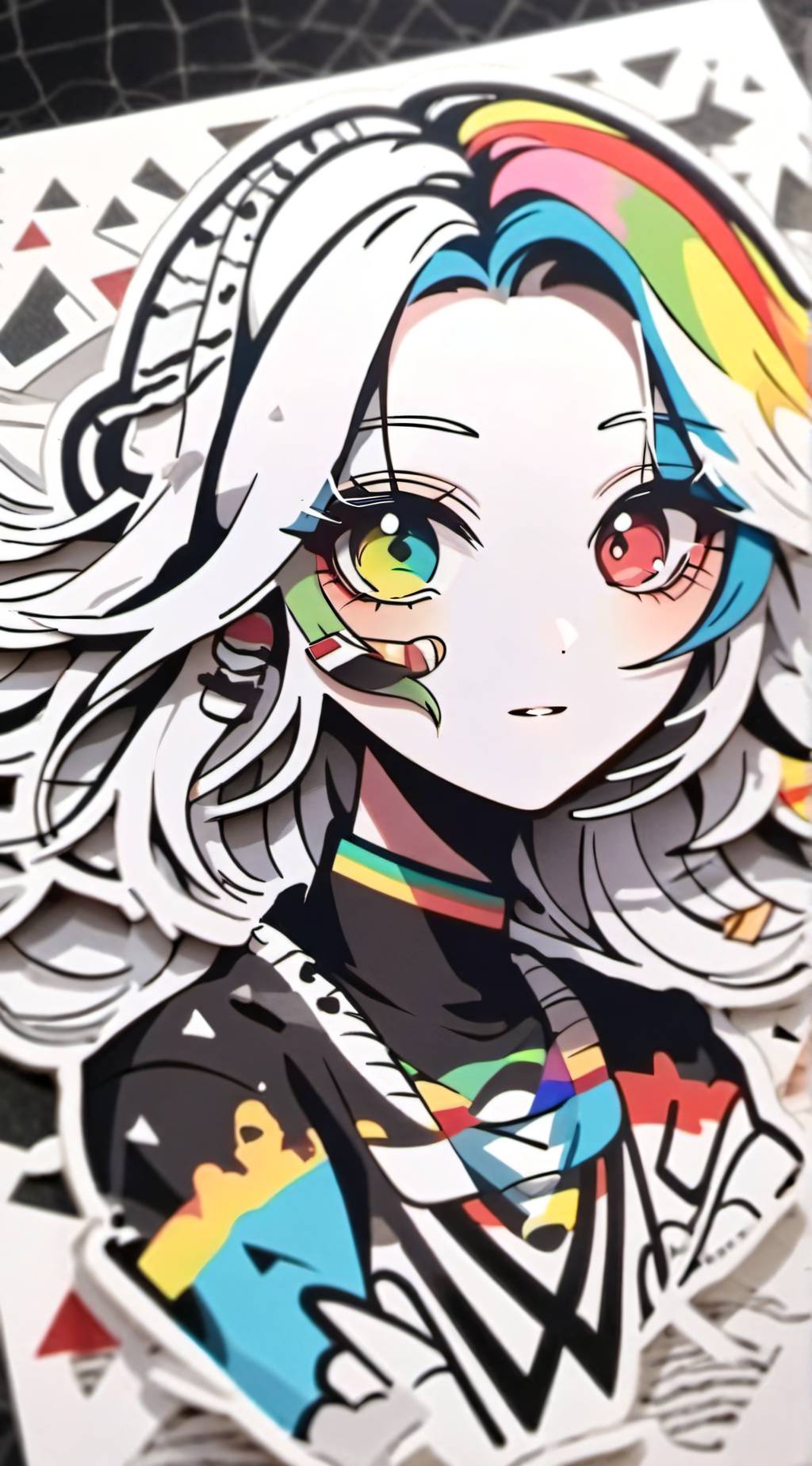 ai character: Zoey background