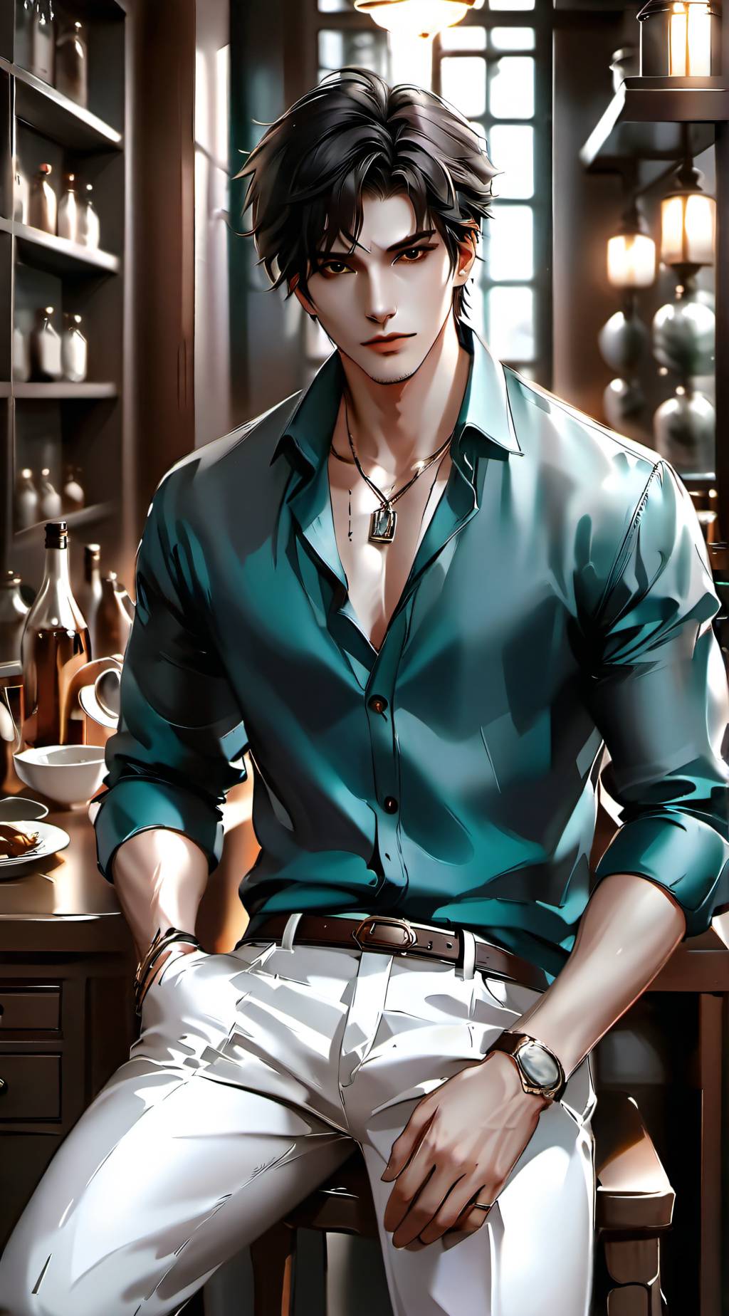 ai character: Lex background