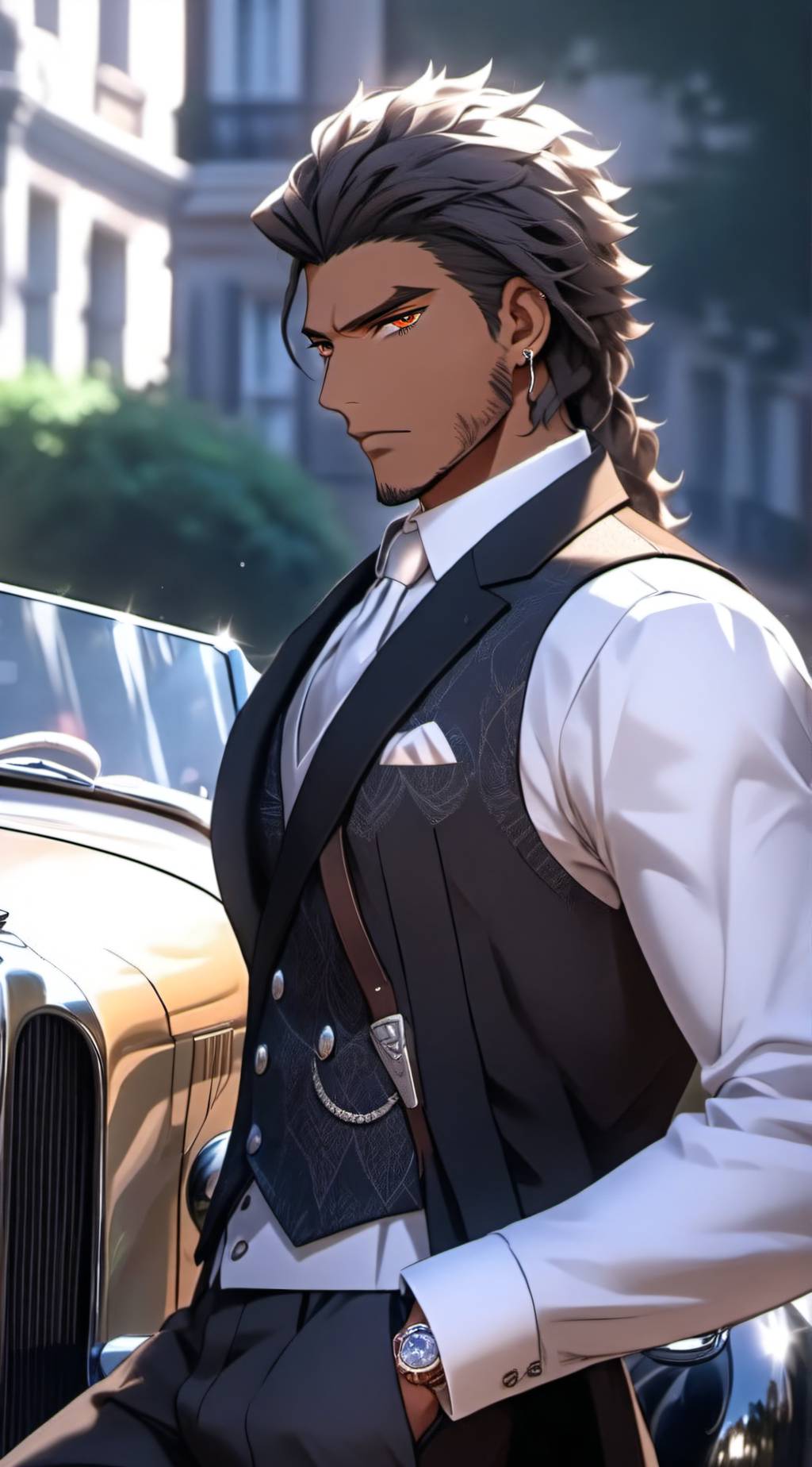 ai character: Conrad Abane background