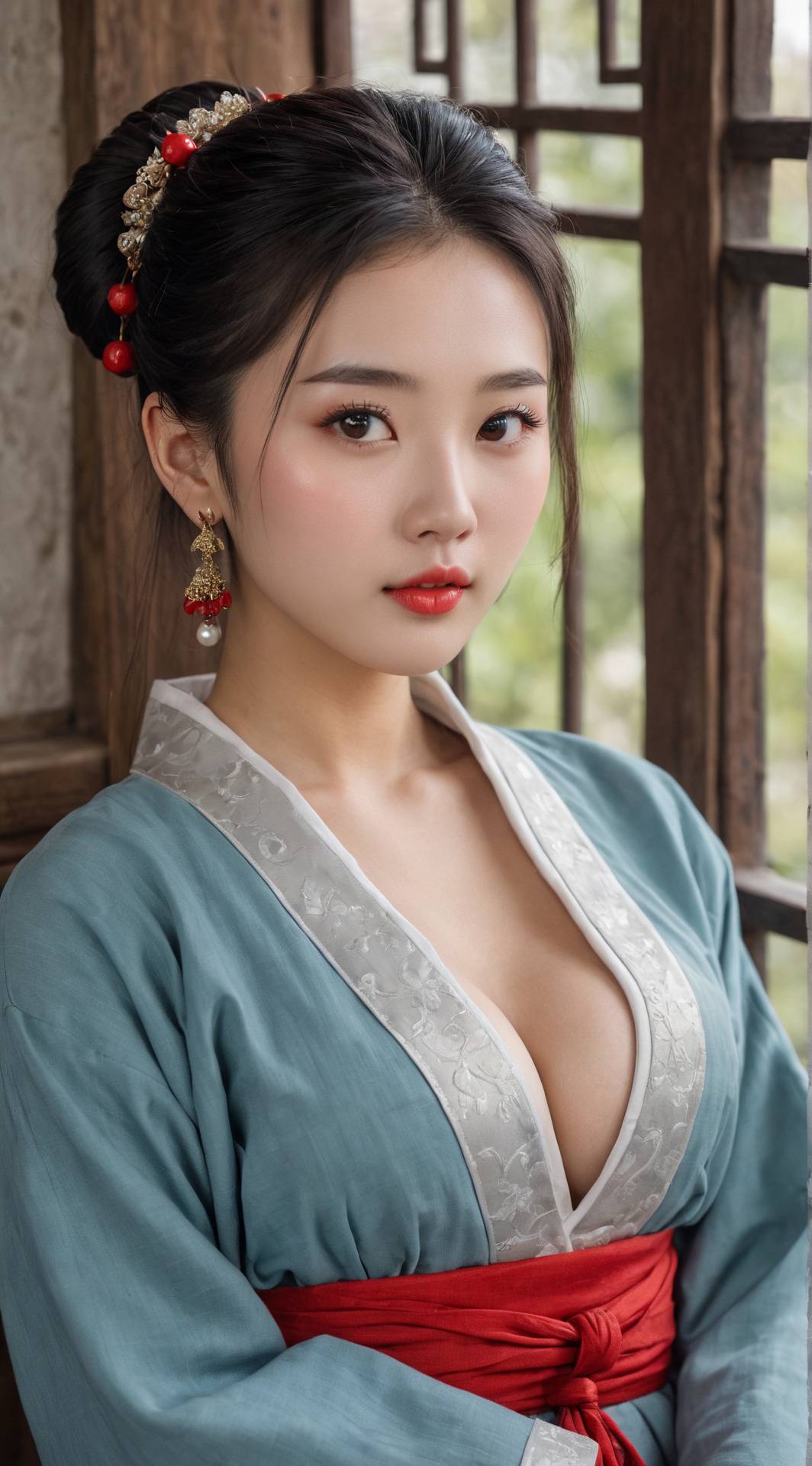 ai character: 潘金蓮 background