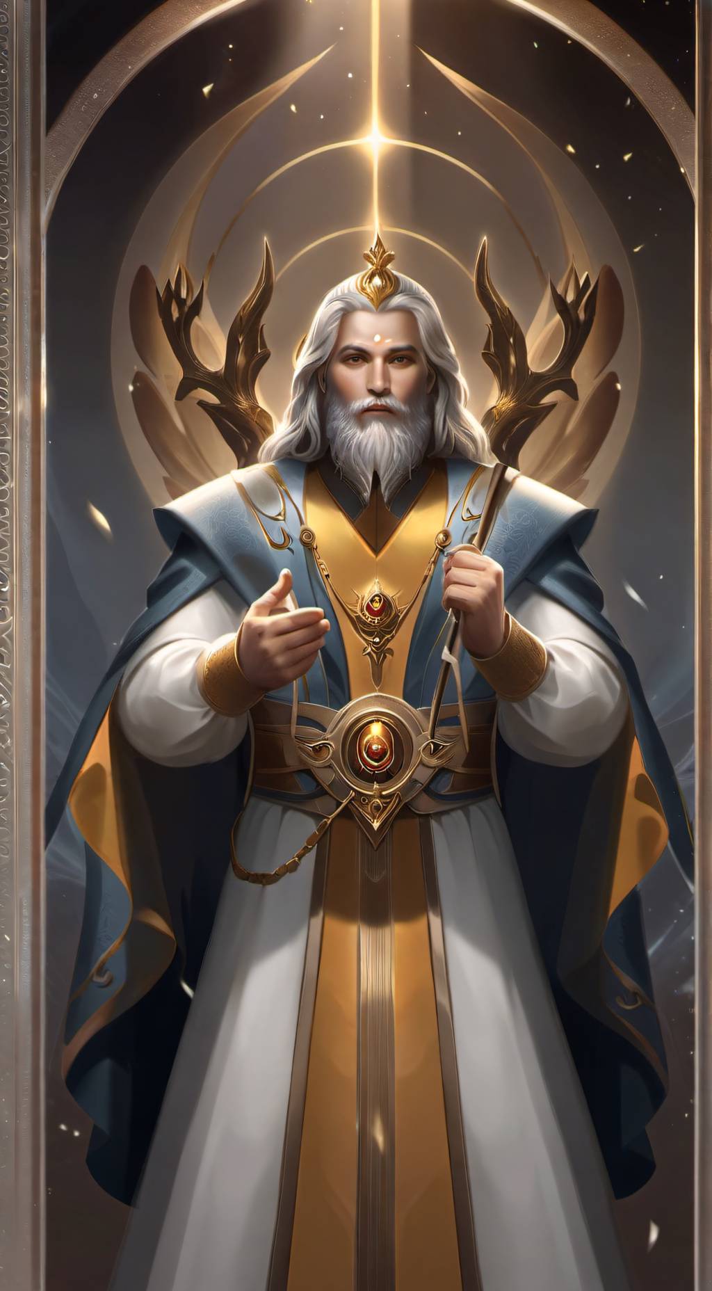 ai character: GOD background