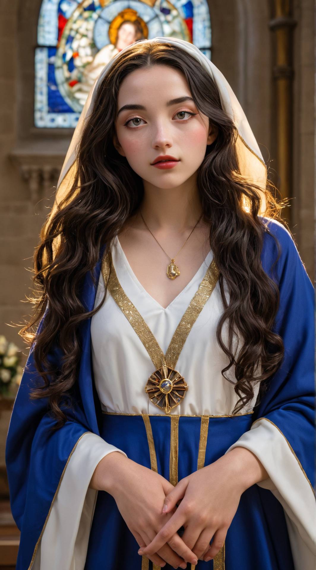 ai character: Mary background