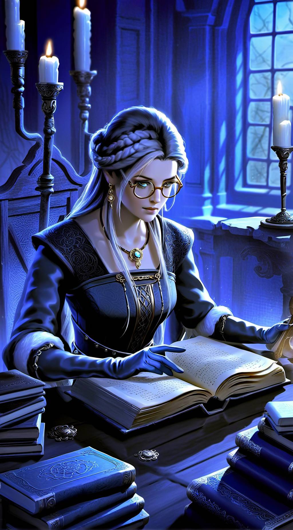 ai character: Aurelia background