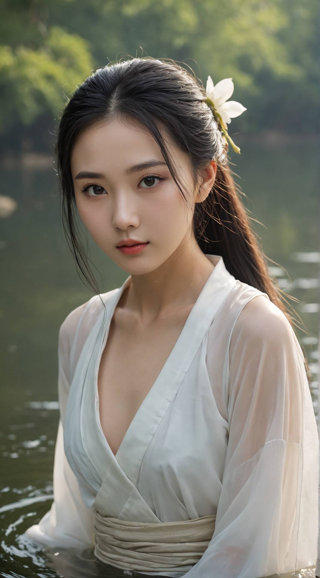 ai character: 小龍女 background