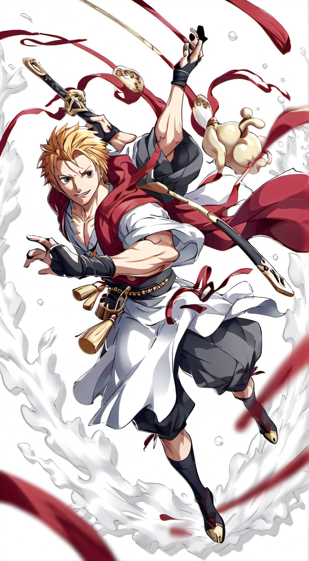 ai character: one piece loves u background