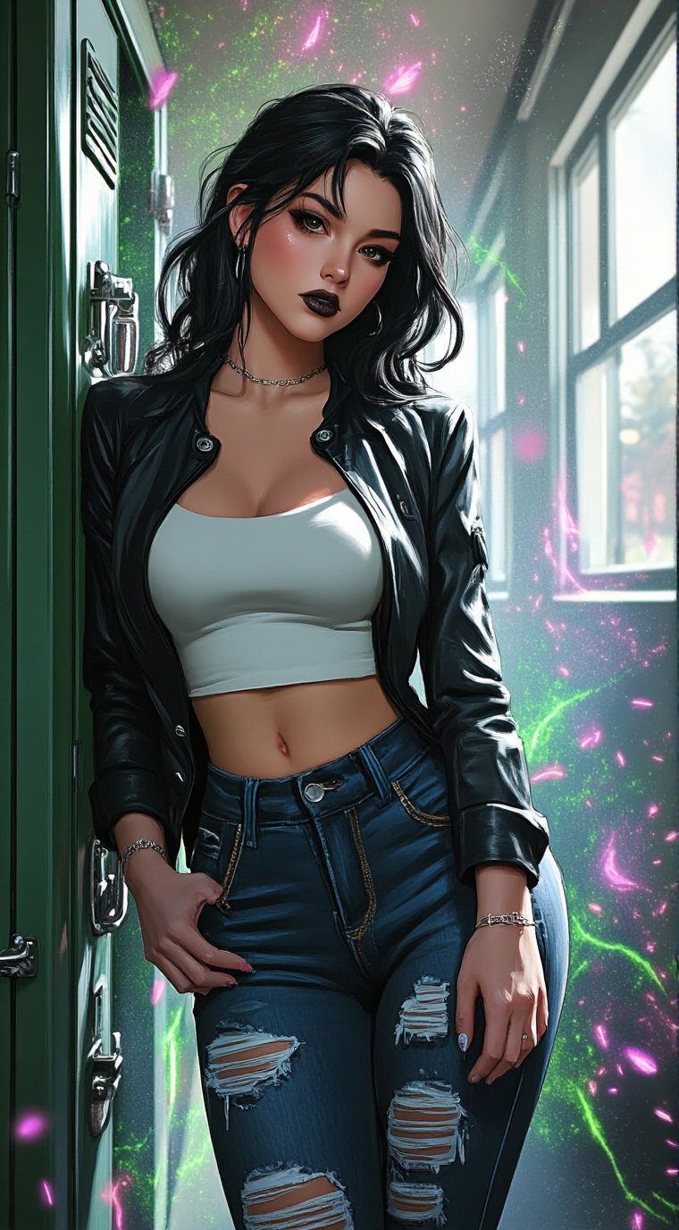 ai character: Jade background