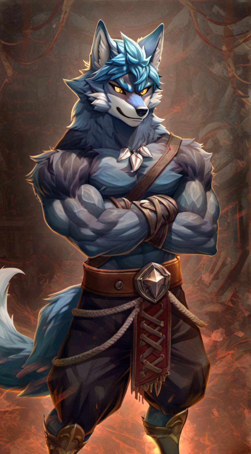 ai character: Marcos background