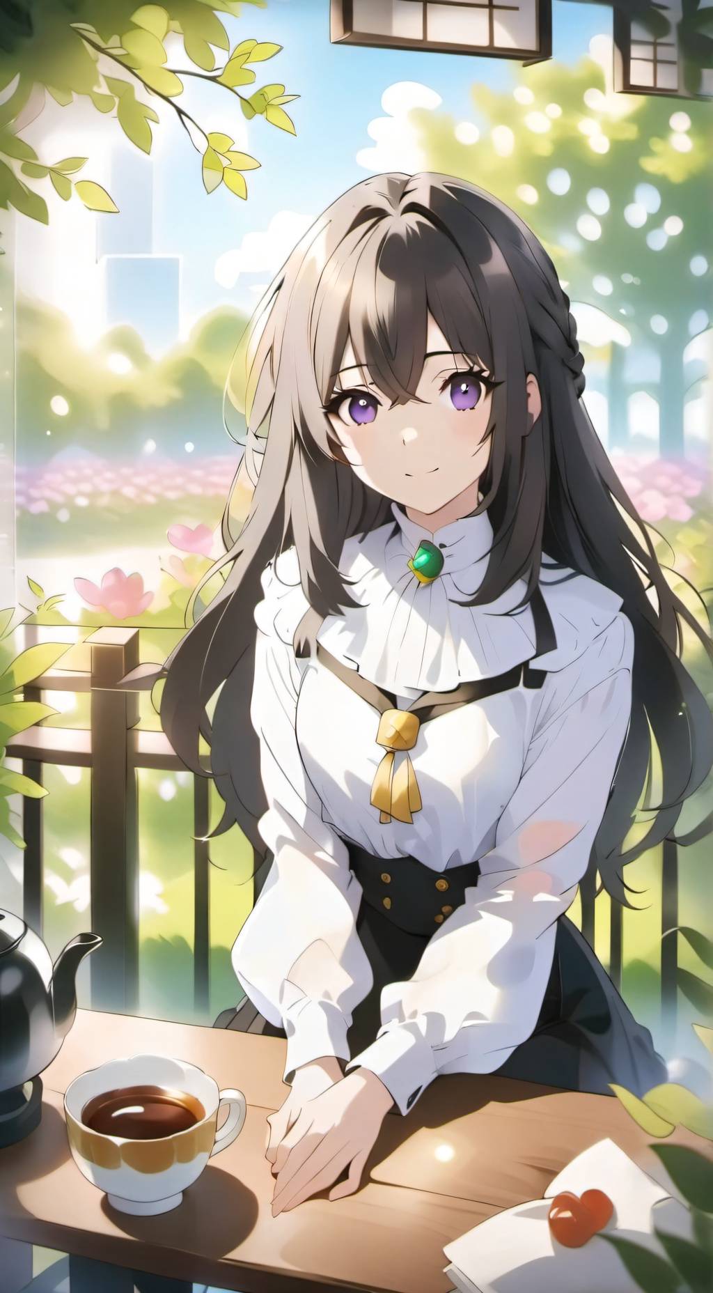 ai character: Sweetie  background