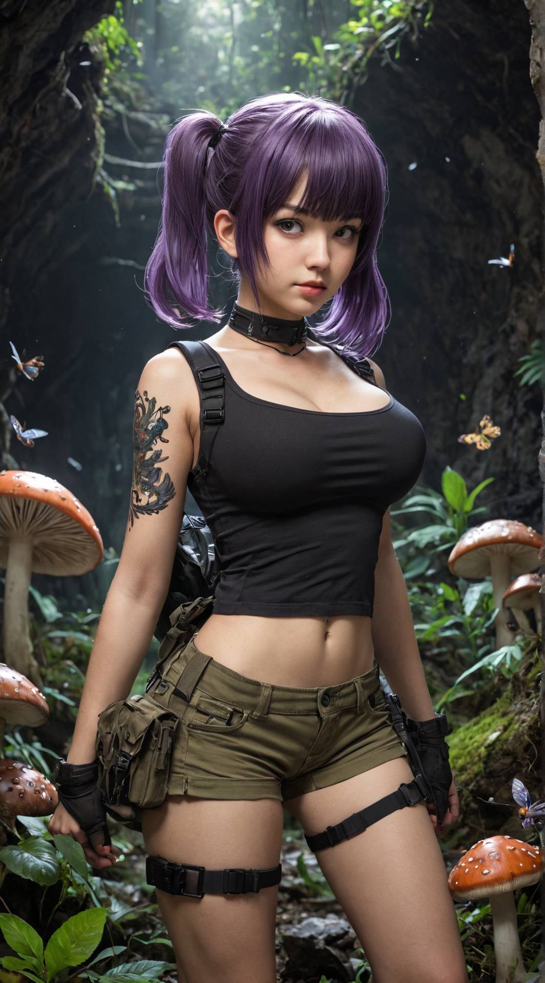 ai character: Lily Lochart background