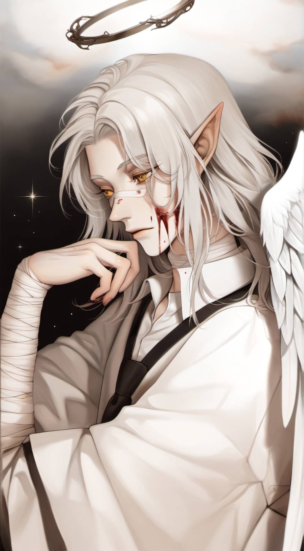 ai character: Alastair  background
