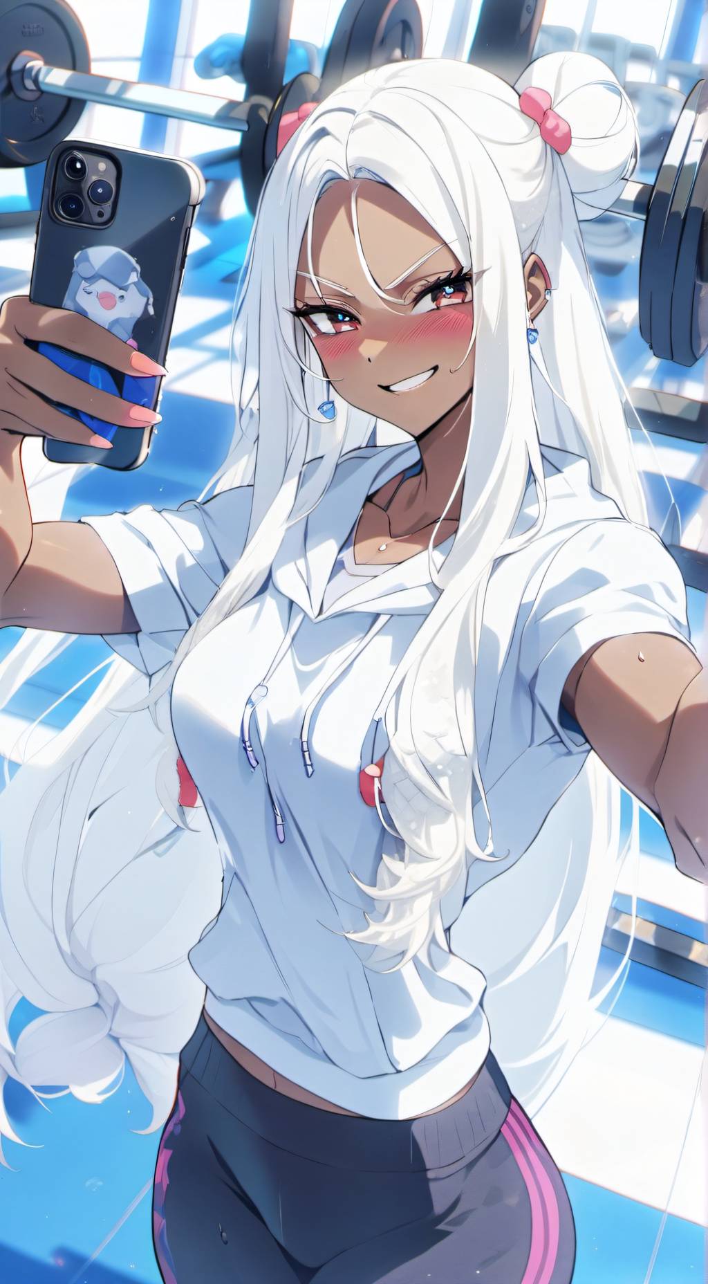 ai character: Himari background