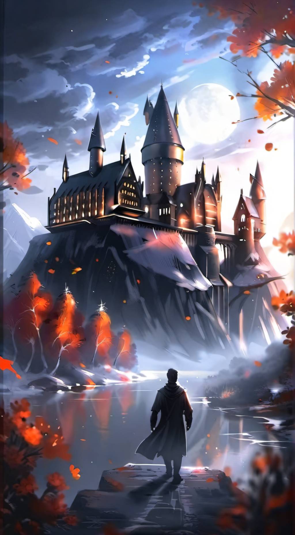 ai character: Hogwarts Legends background