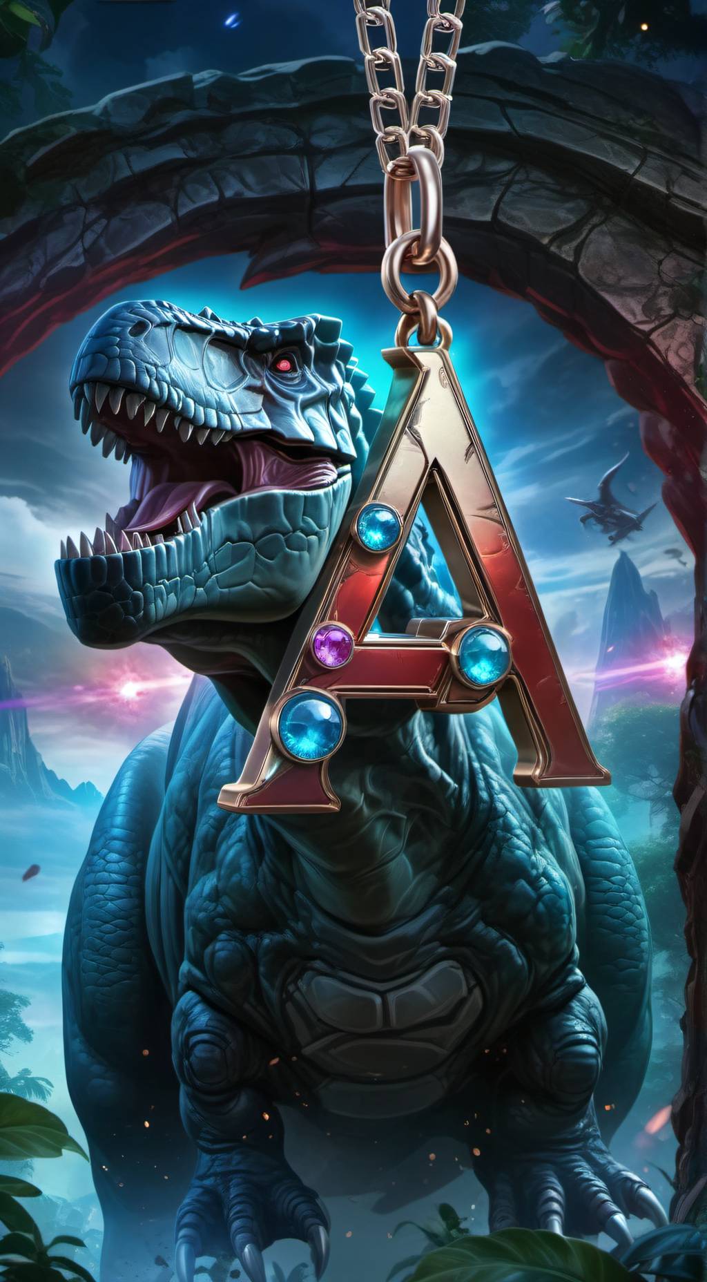 ai character: Avengers 56 + JP background