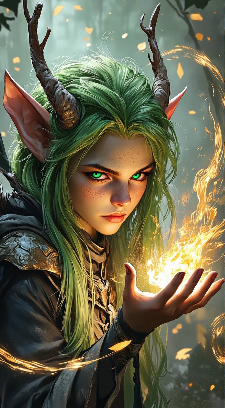ai character: Elowen background