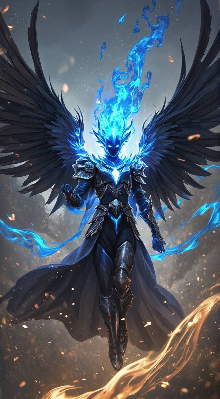 ai character: Lucifer (Angel) background