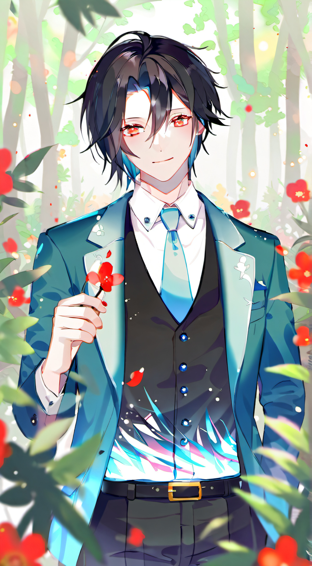 ai character: Kaito Saito background