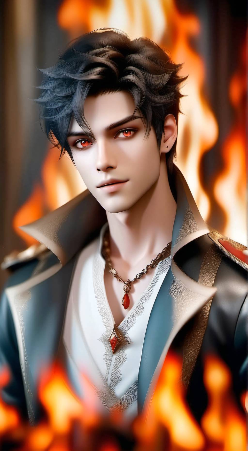 ai character: Asher background