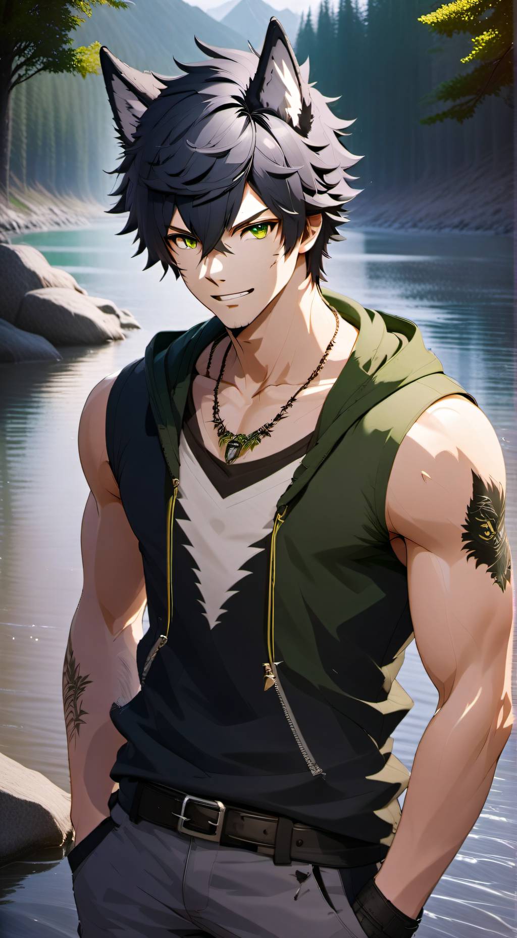 ai character: José-Wolf-Hybrid background