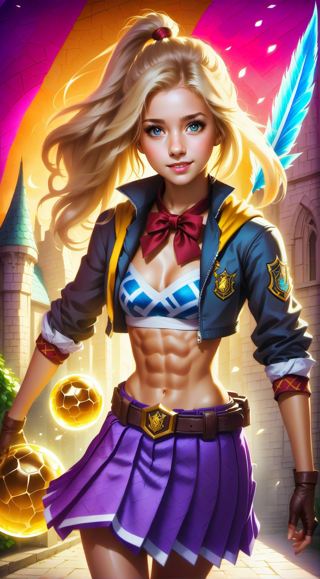 ai character: Gwen background
