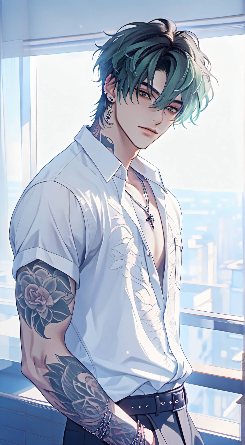 ai character: David  background