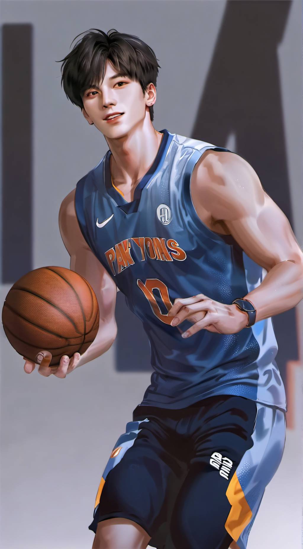 ai character: Mark background