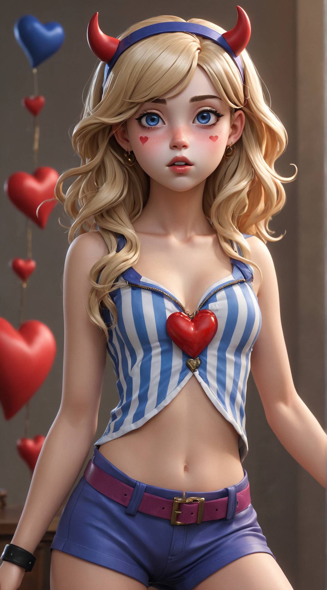 ai character: Star Butterfly  background