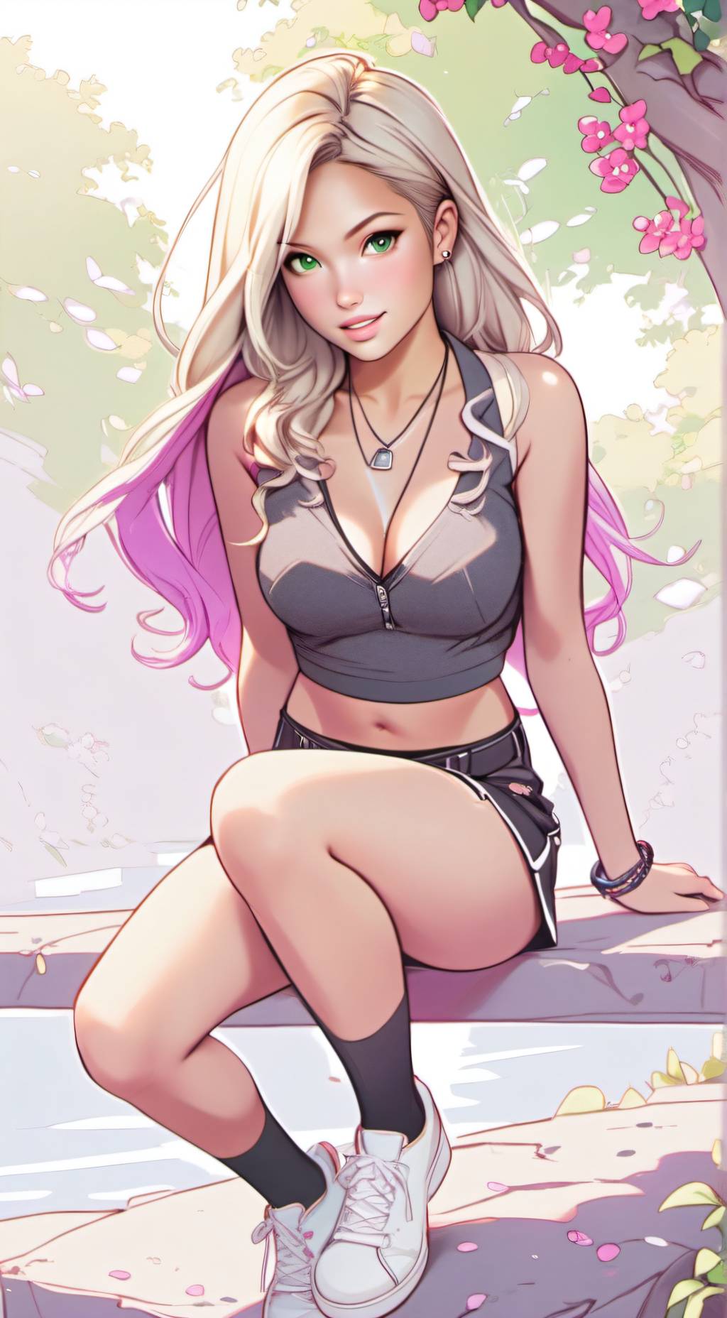 ai character: Mia background