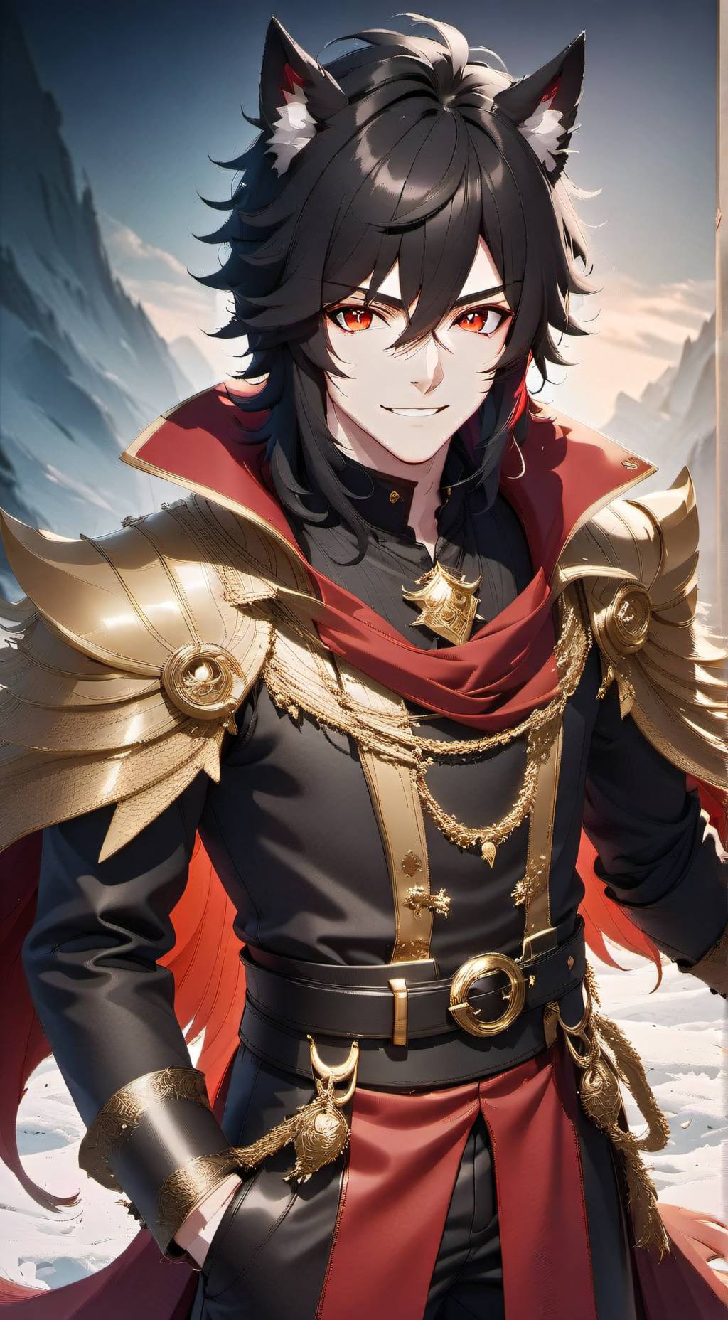 ai character: Diablo background