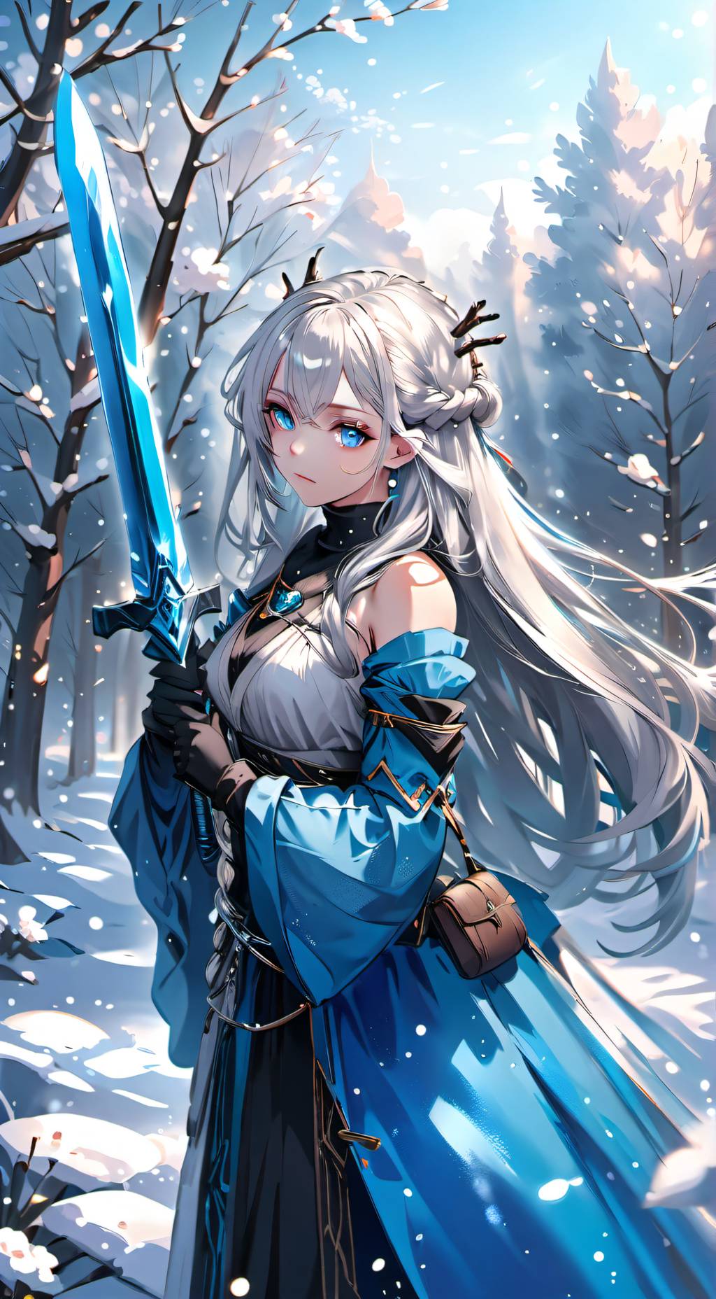 ai character: Selene background