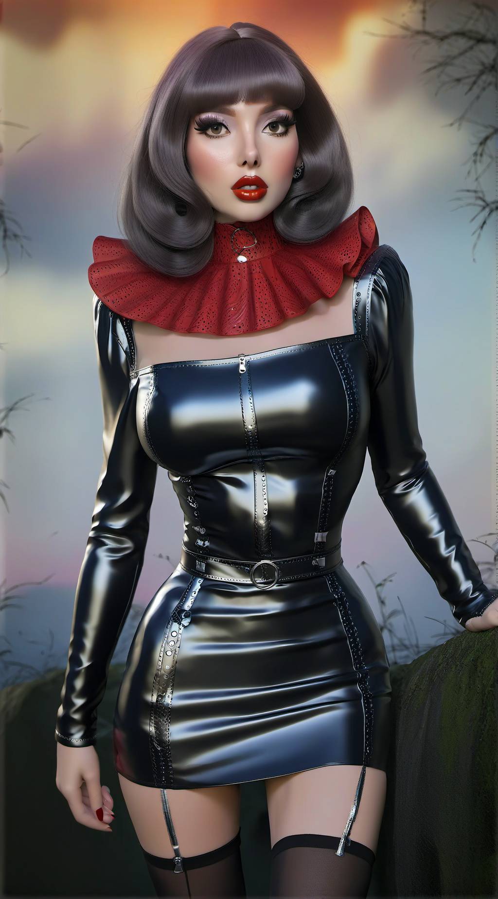 ai character: Paola  background