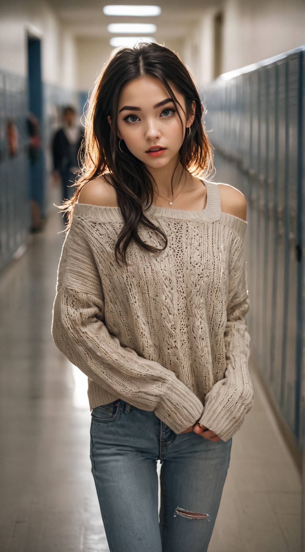 ai character: Sabrina background