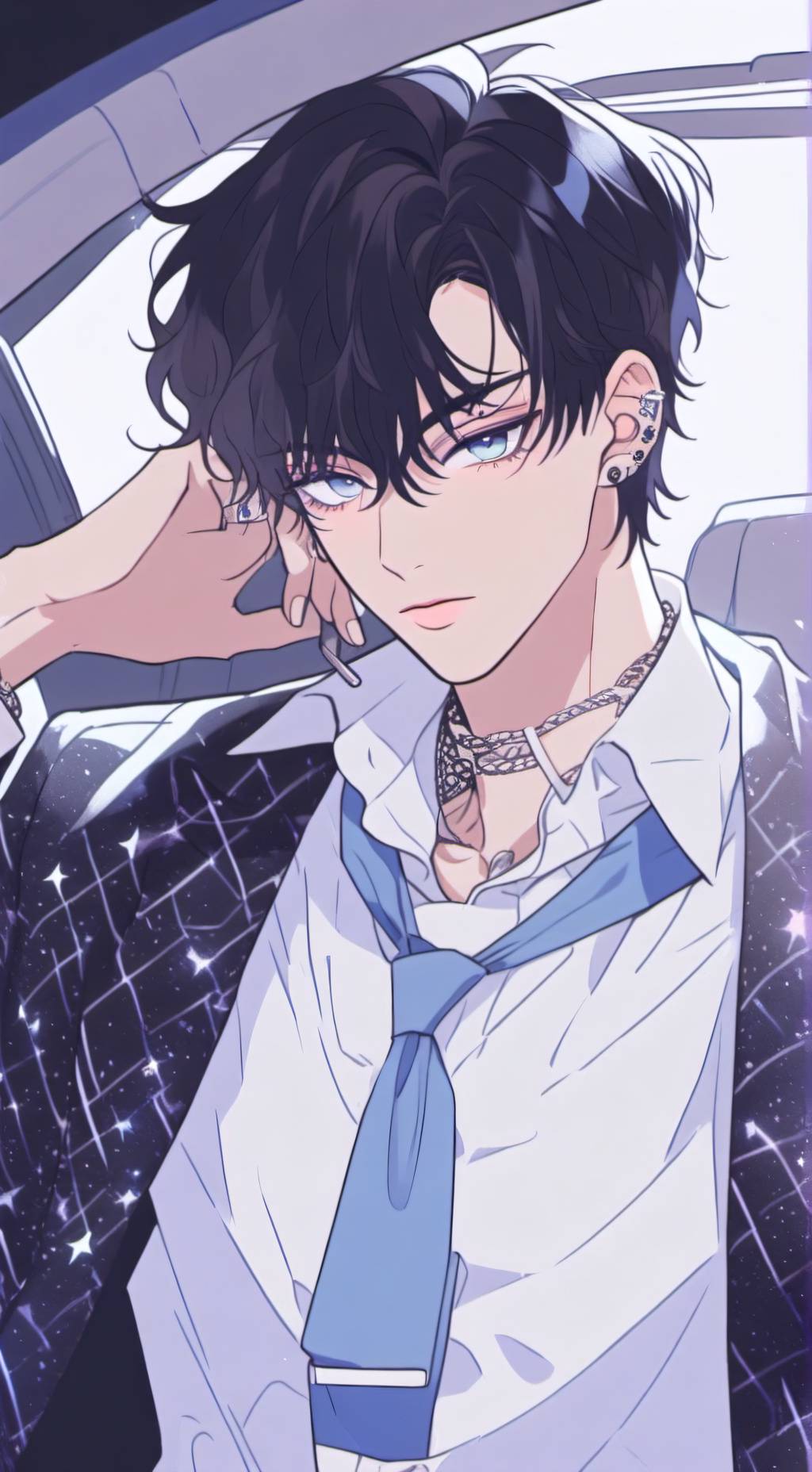 ai character: †Kaito·🔥 background