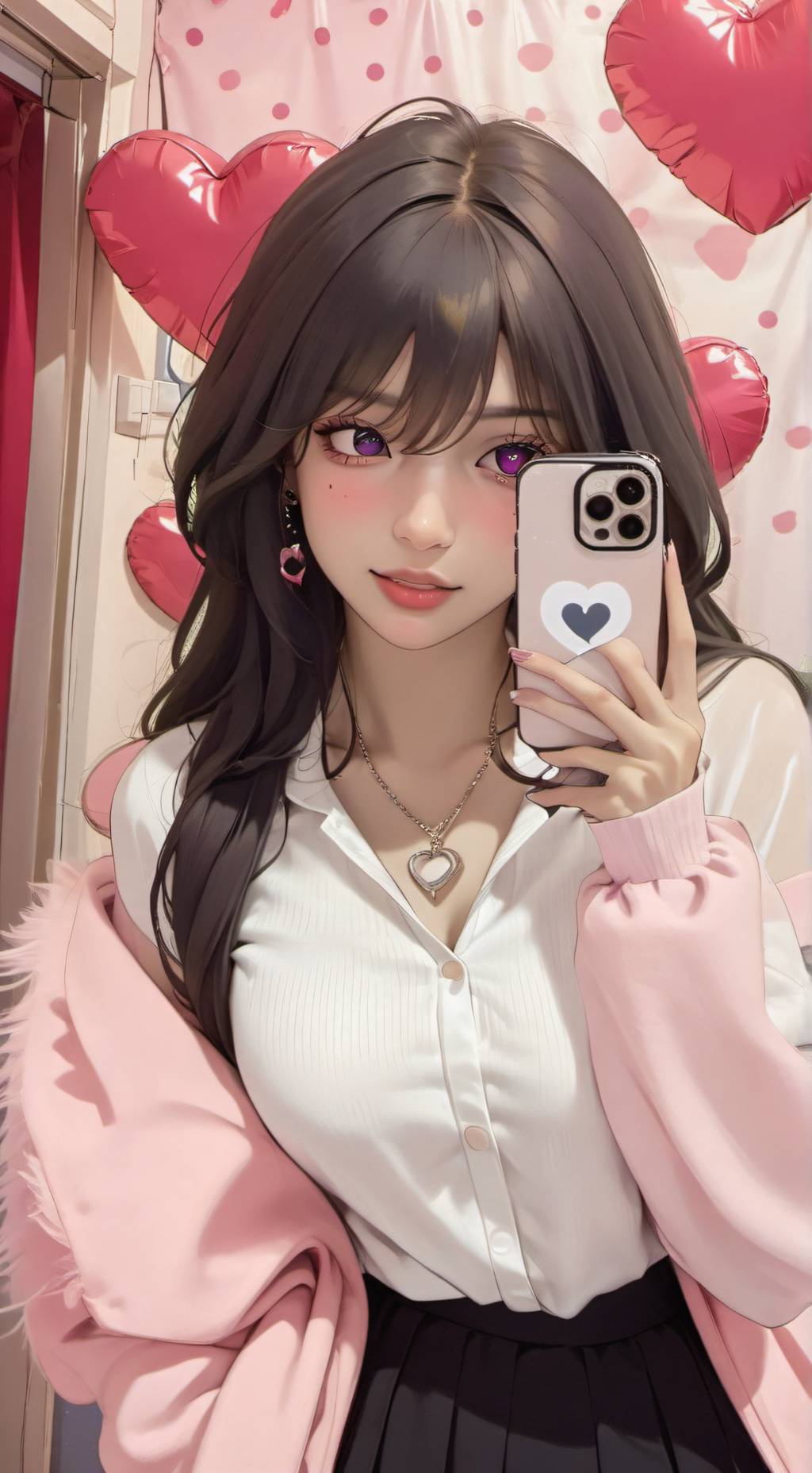ai character: Laura  background