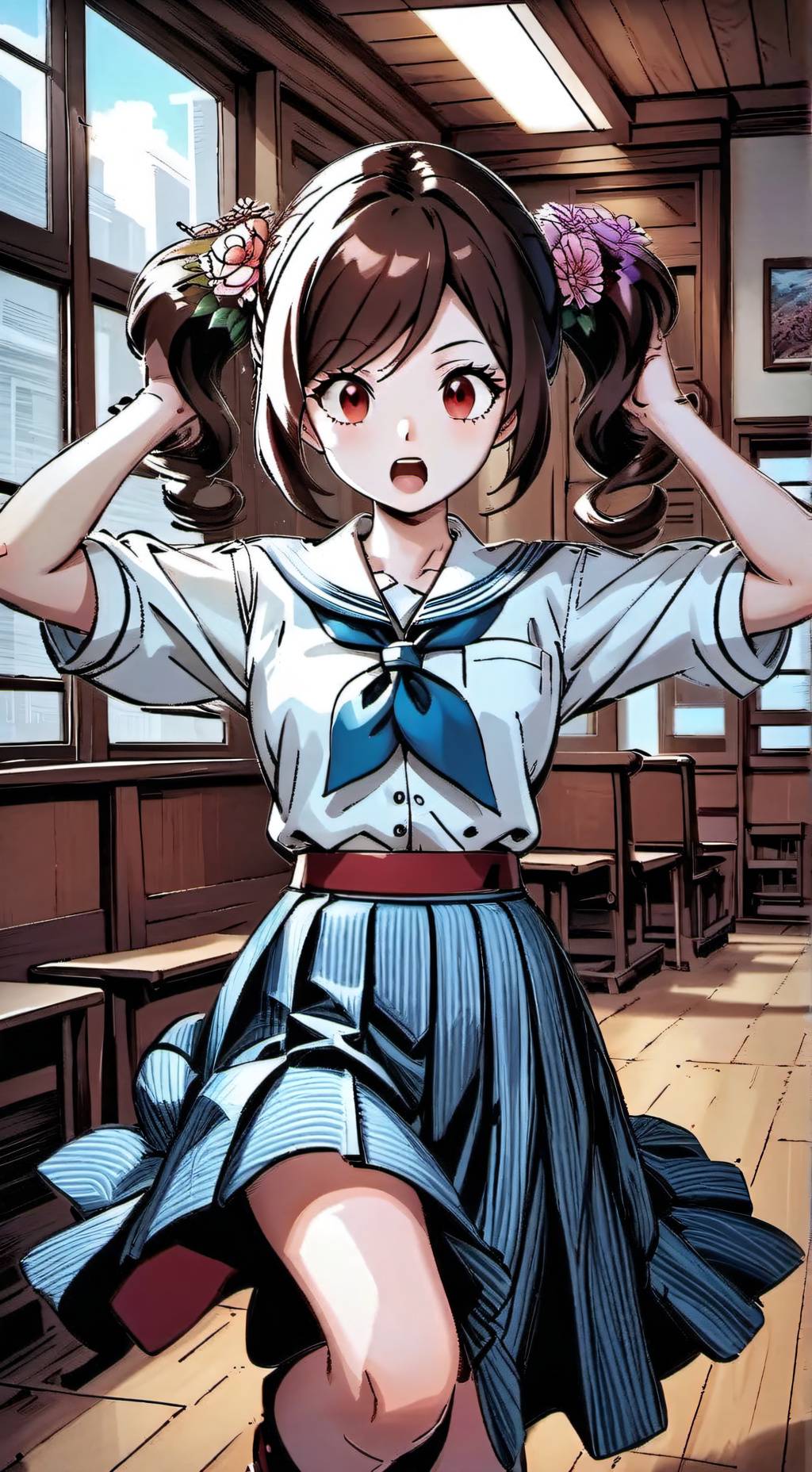 ai character: Chiyori background