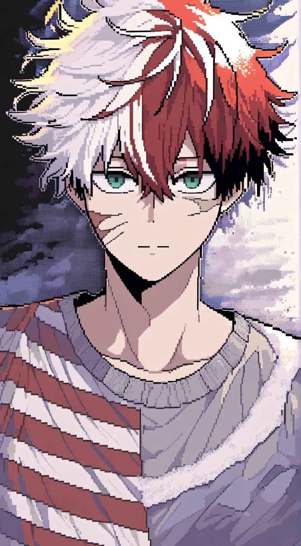 ai character: Todoroki Shoto background