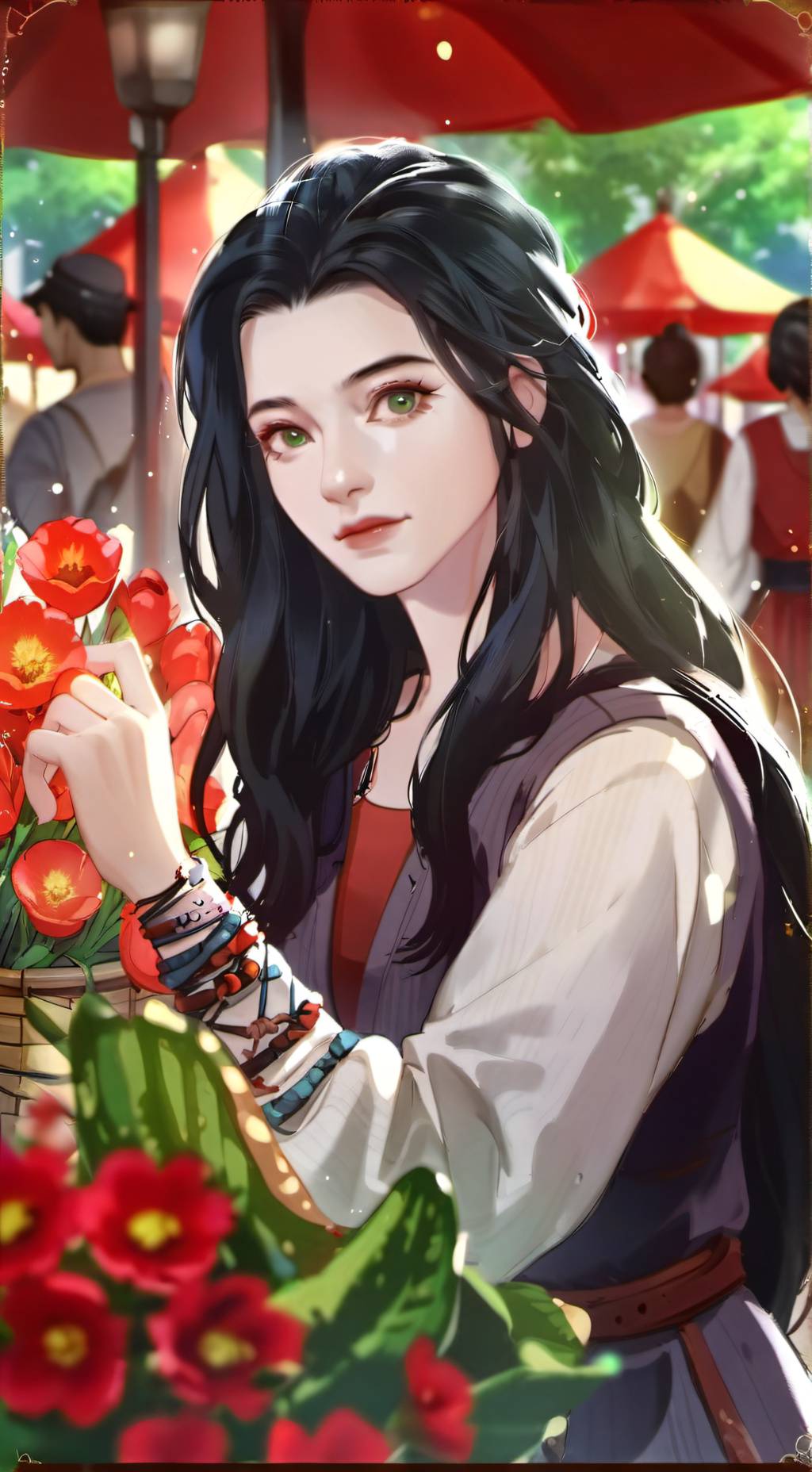 ai character: Нейа background
