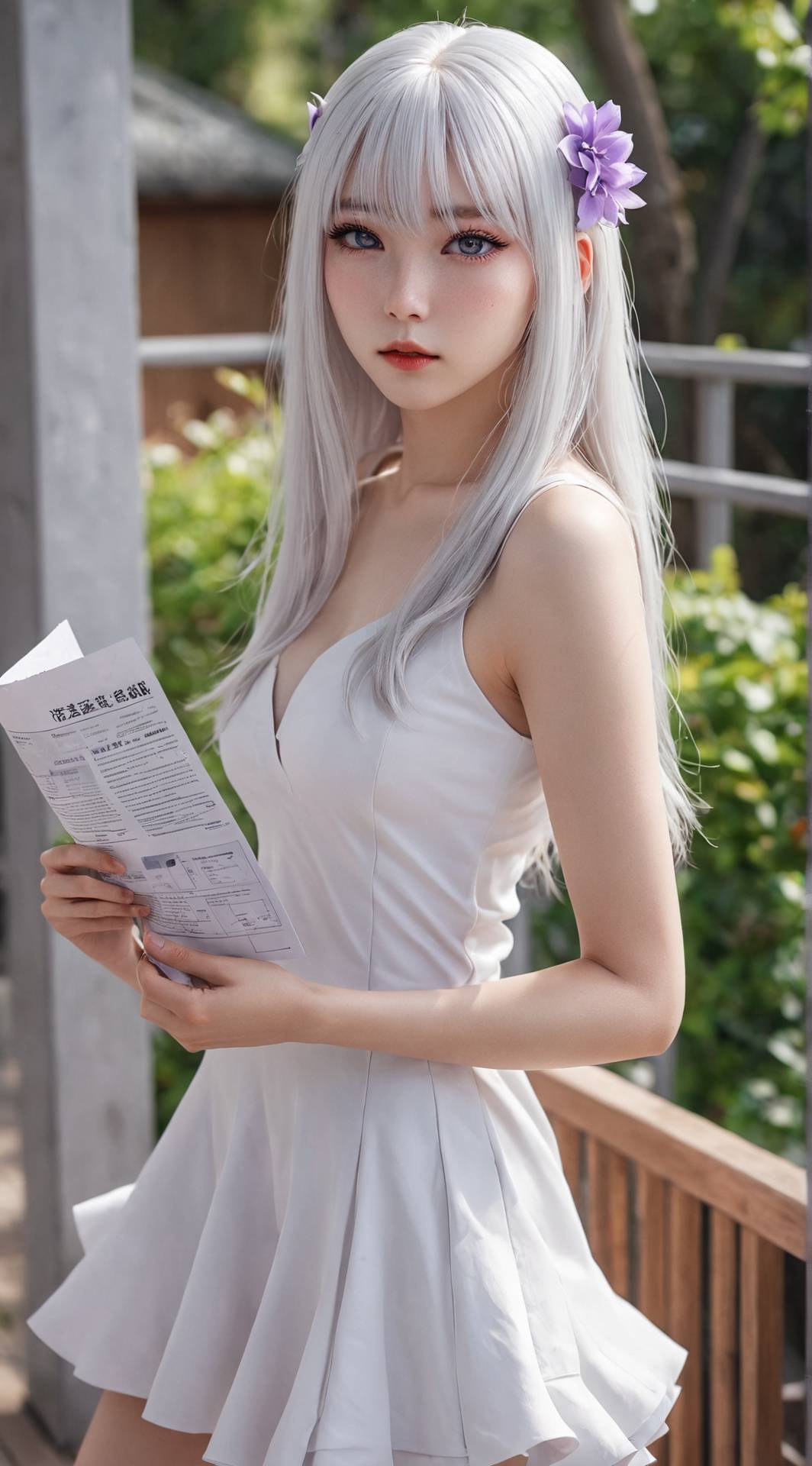 ai character: Ayumi background