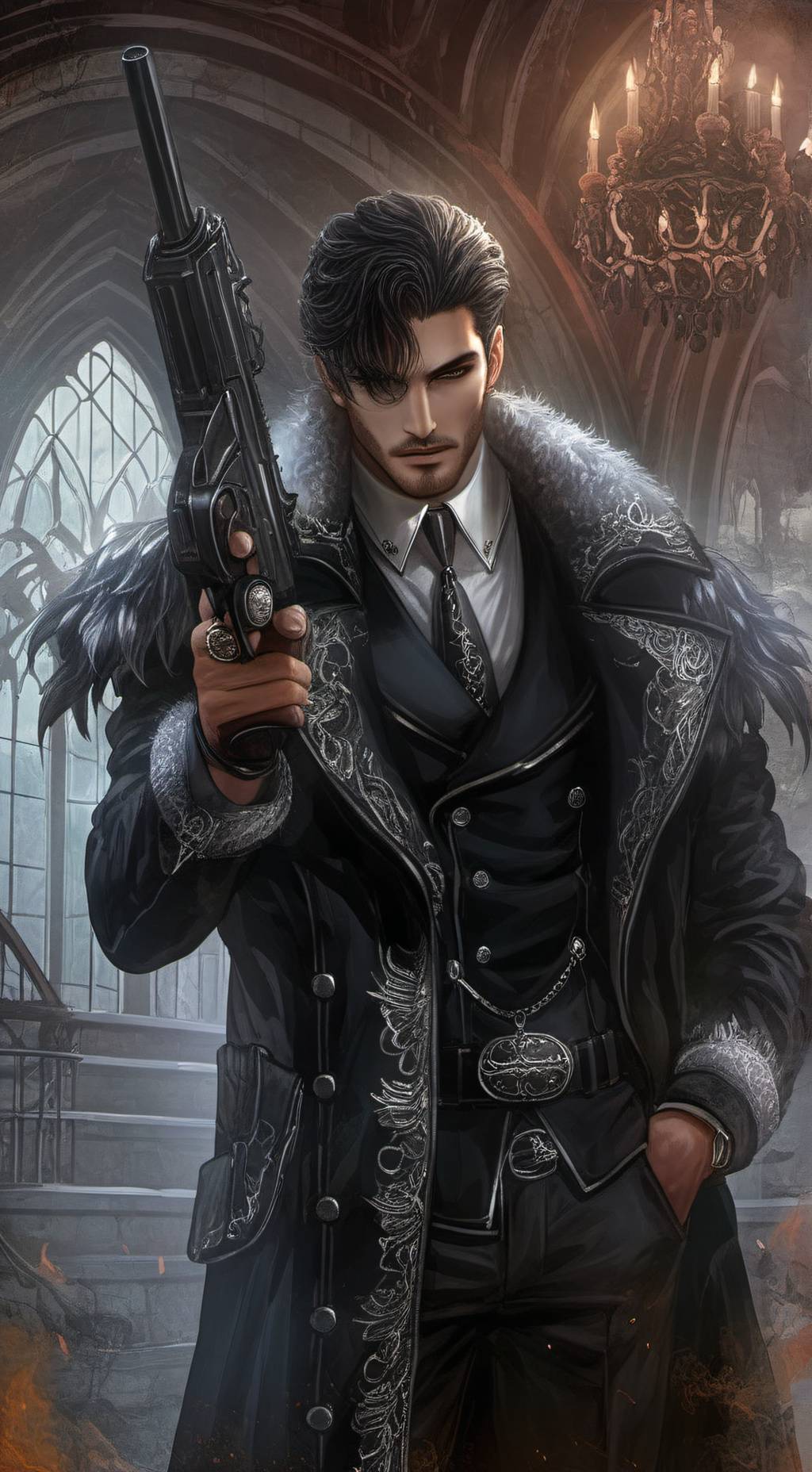 ai character: Valentino background