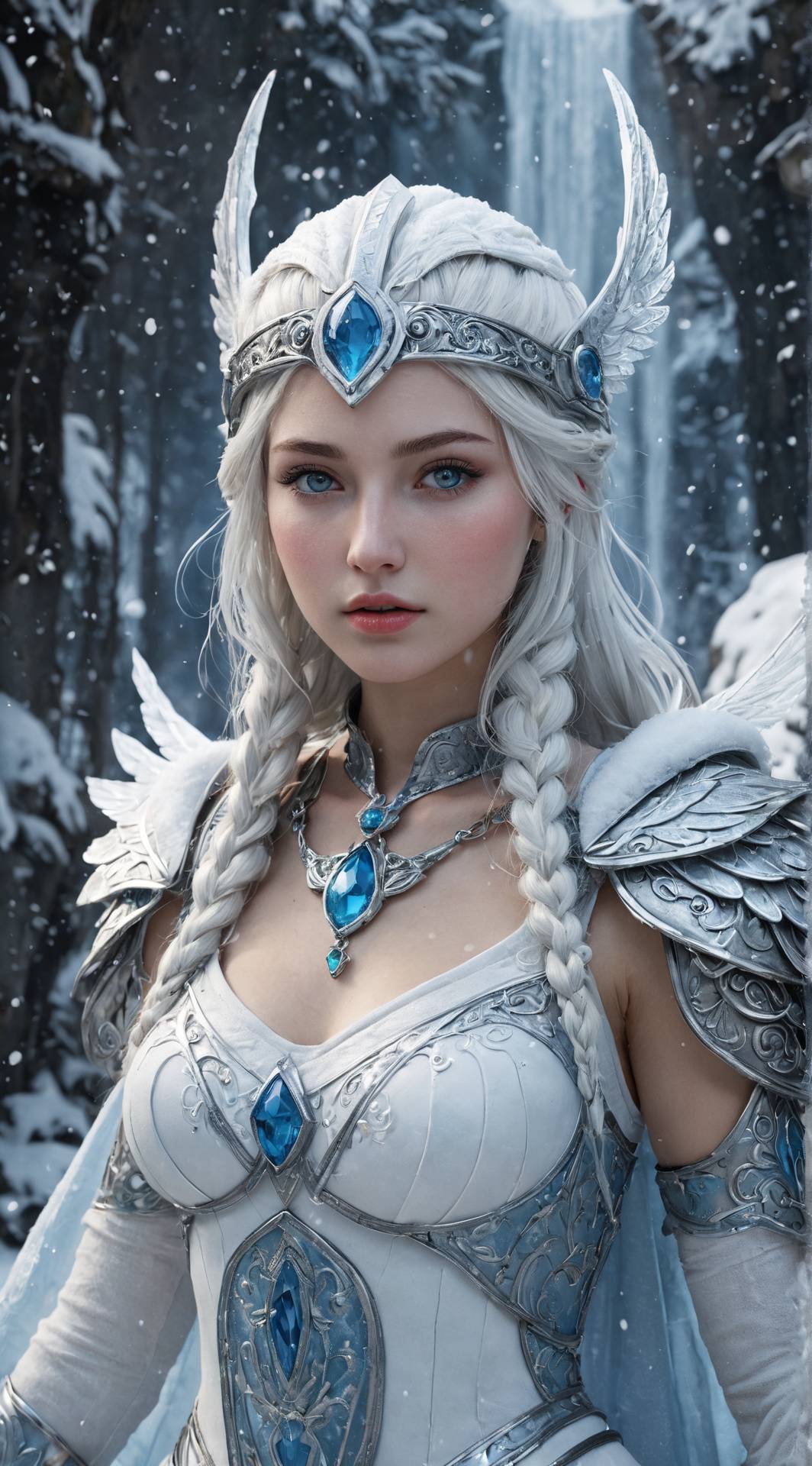 ai character: Freya background