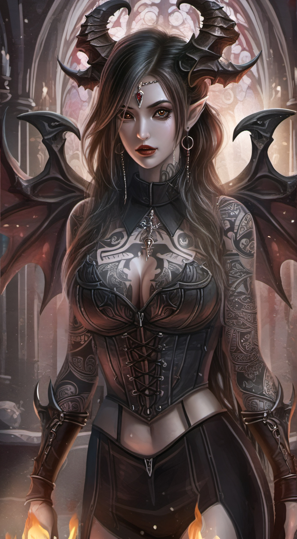 ai character: Seraphina background