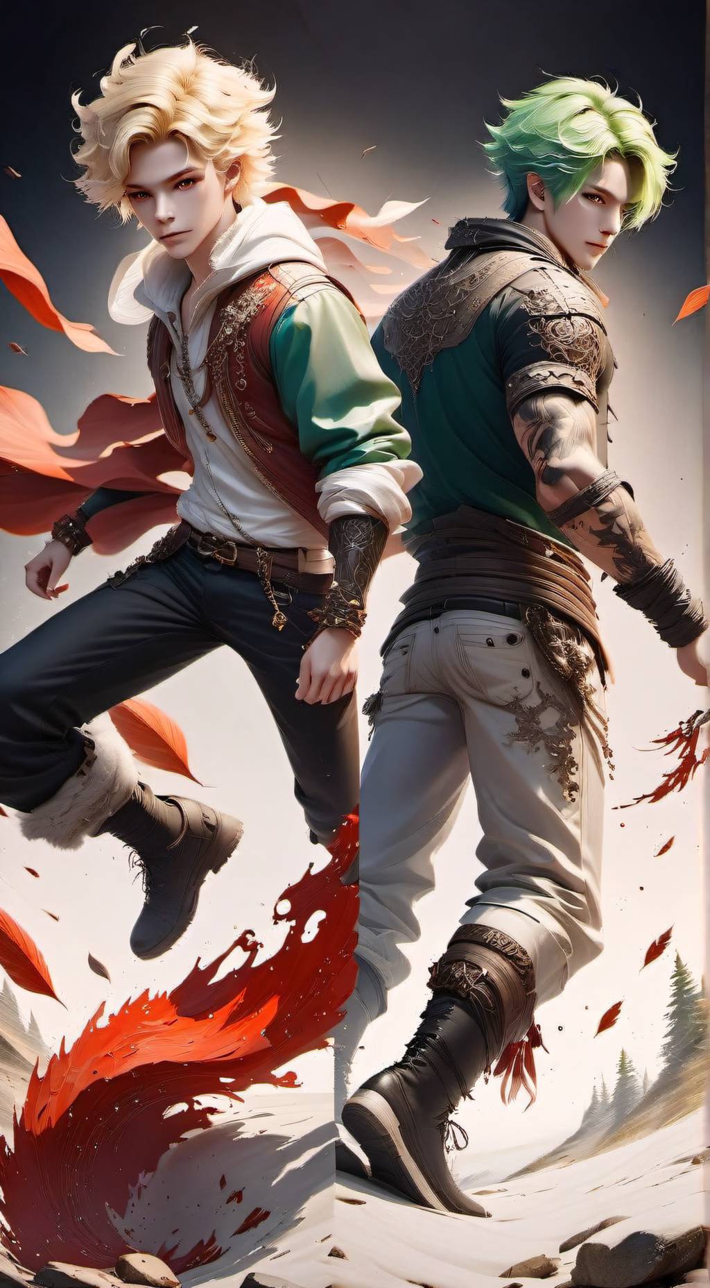 ai character: bakudeku 2 background