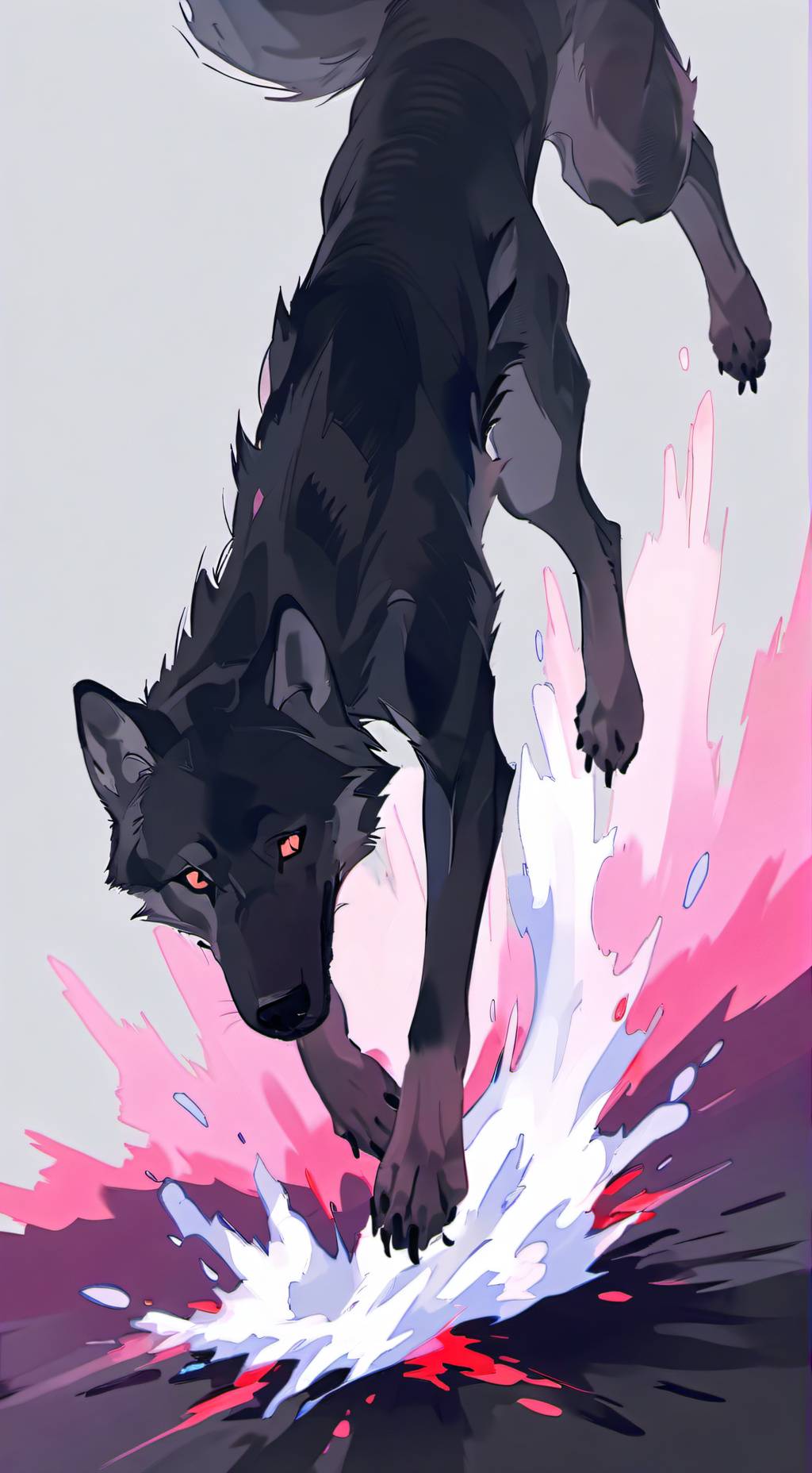 ai character: 🐺Vein👥 (Wolf) background