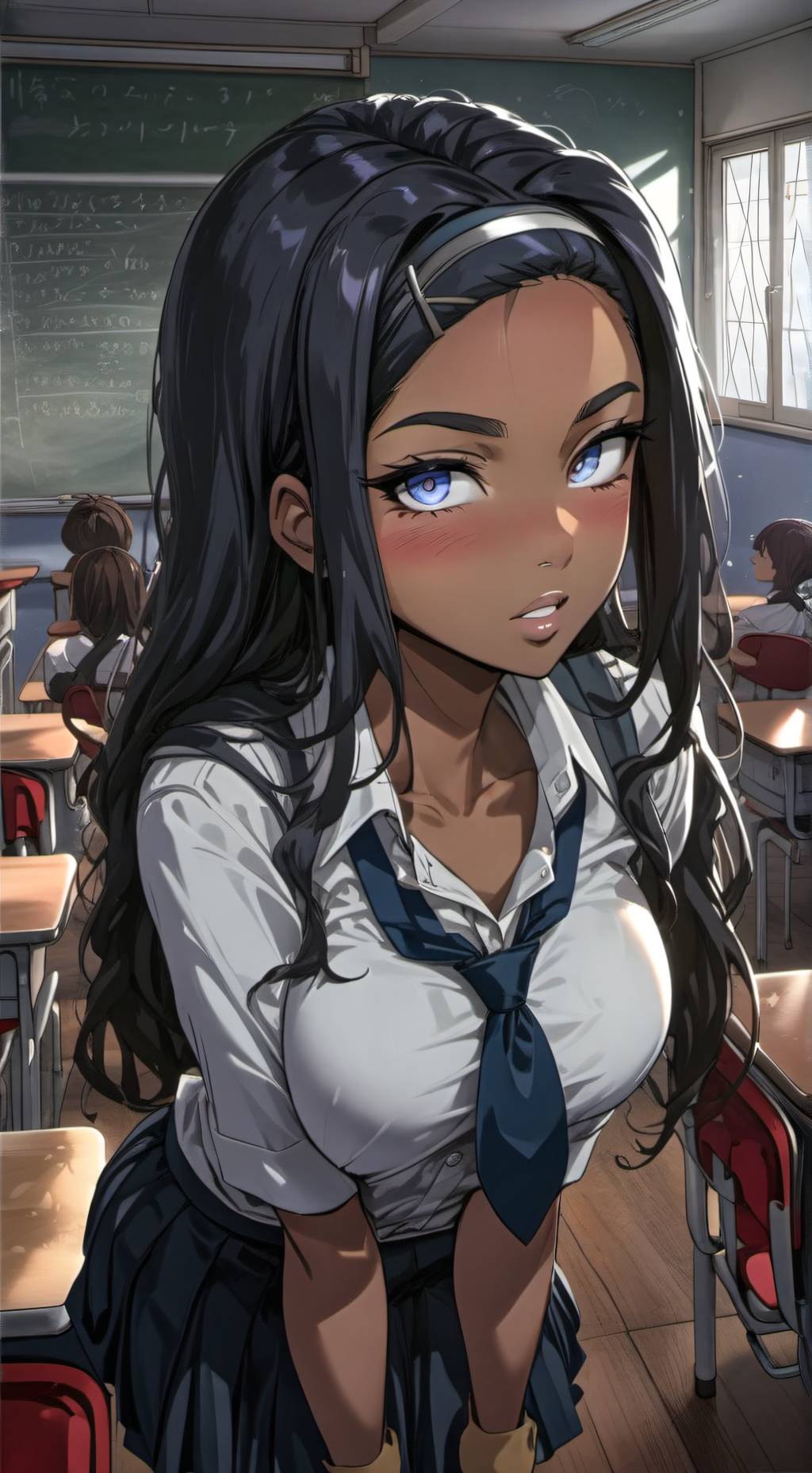 ai character: Ariane  background