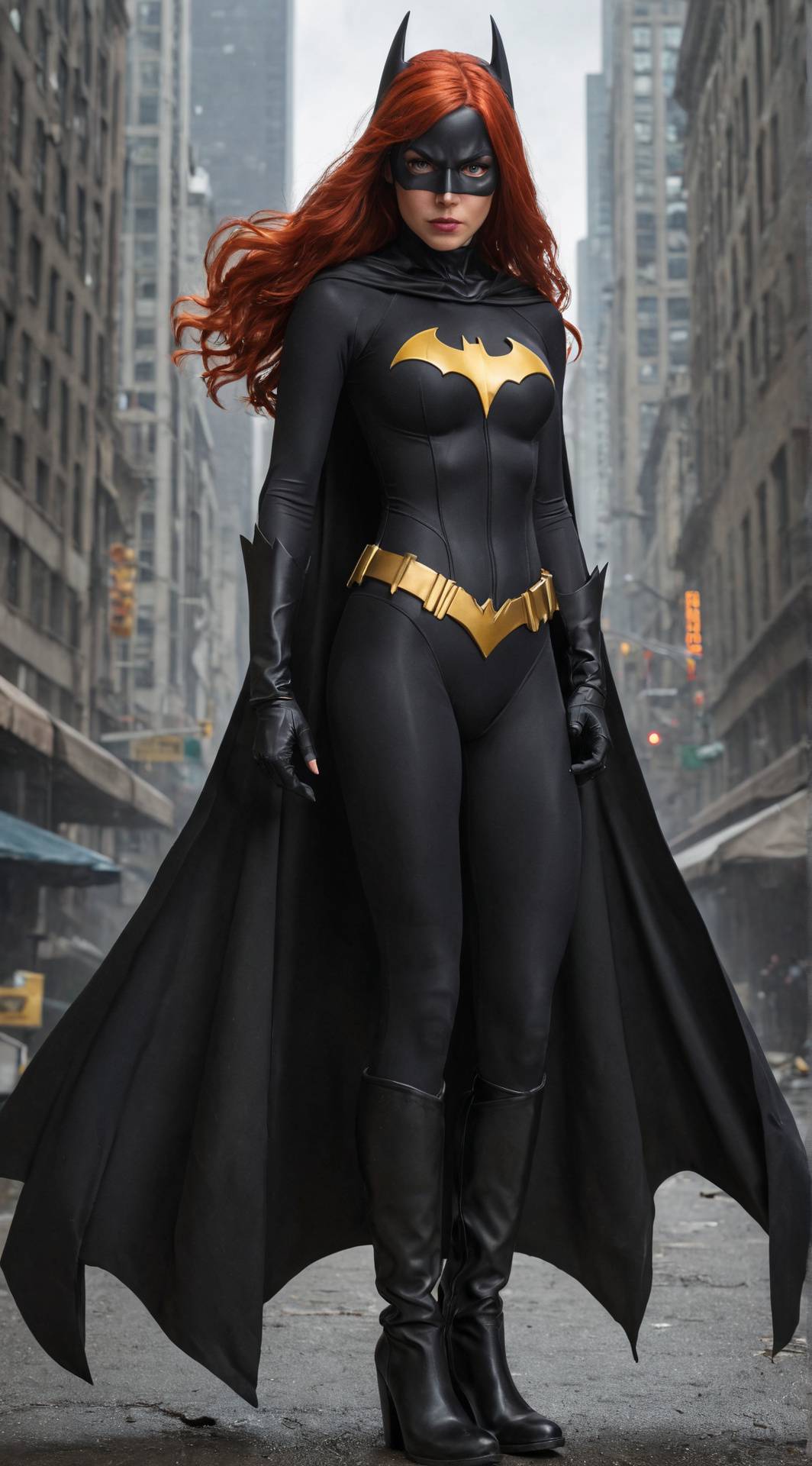 ai character: Batgirl background