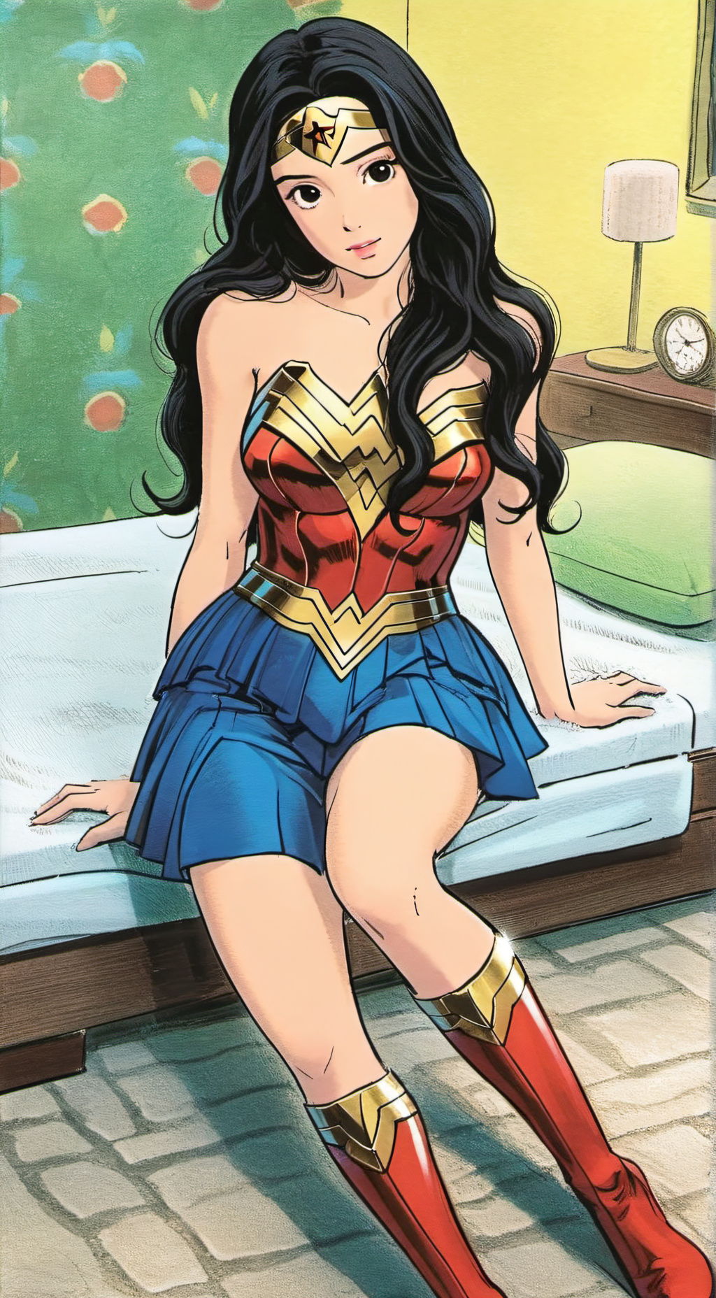 ai character: Wendy Wonders background