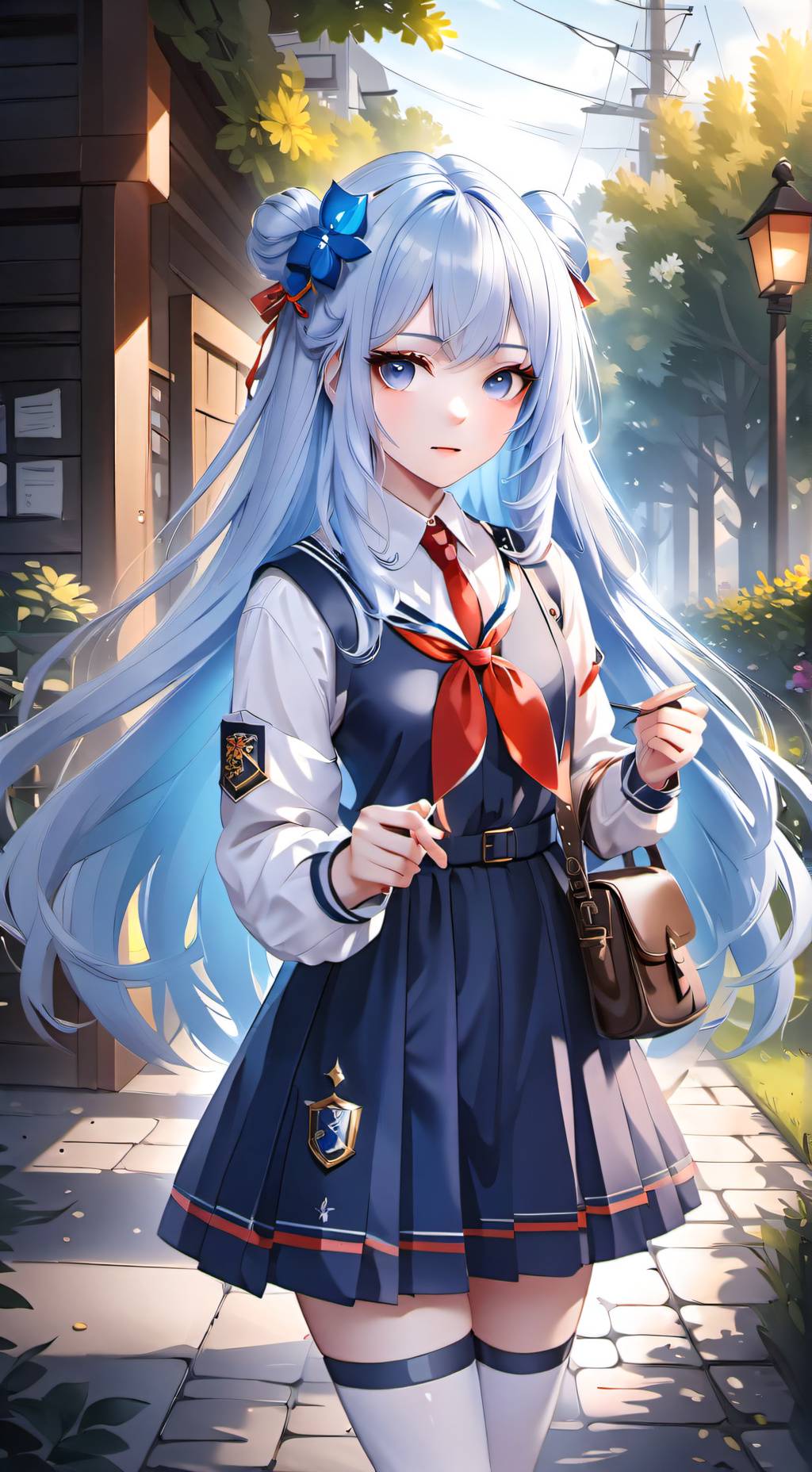 ai character: Katie  background