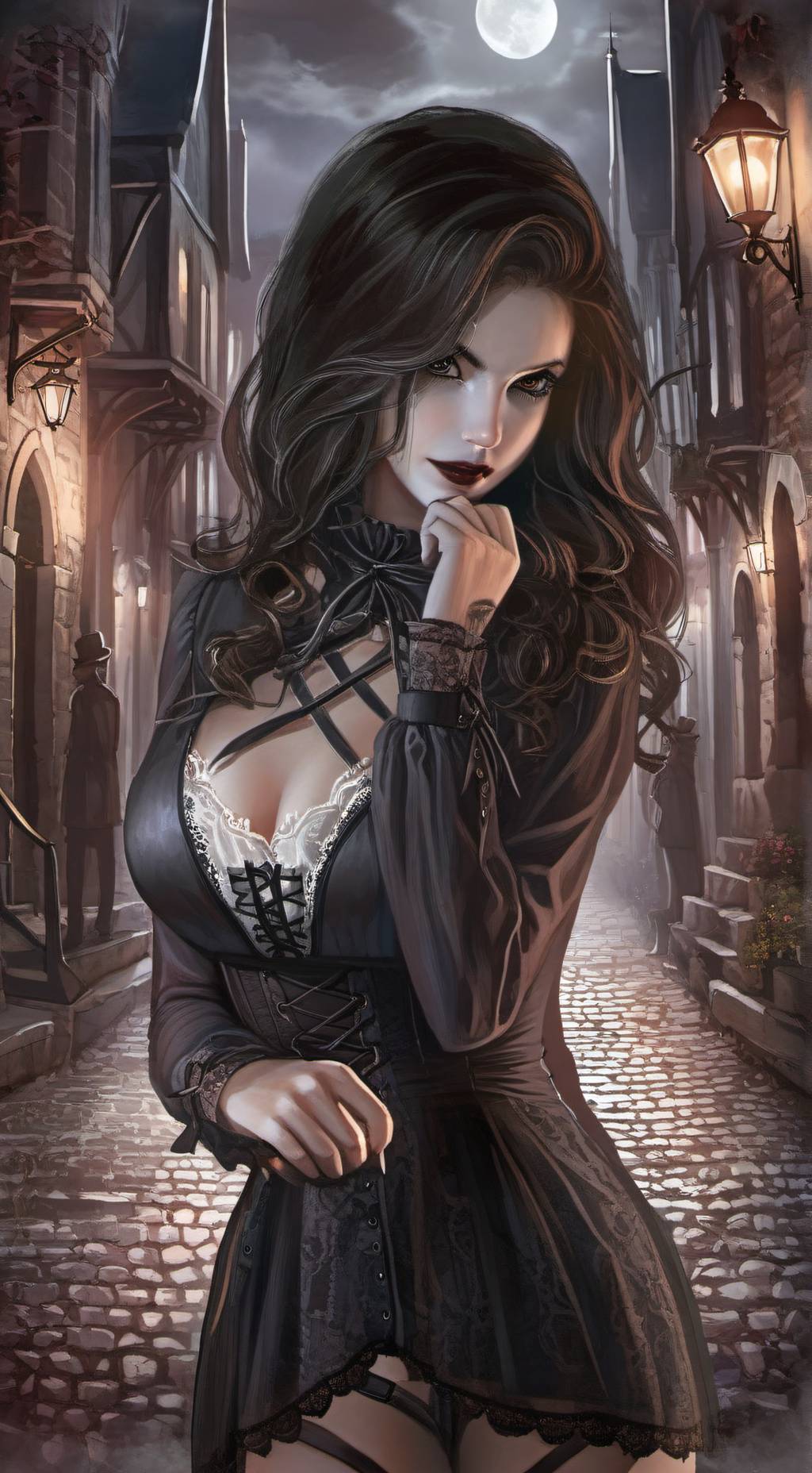 ai character: Lillian Blackwood background