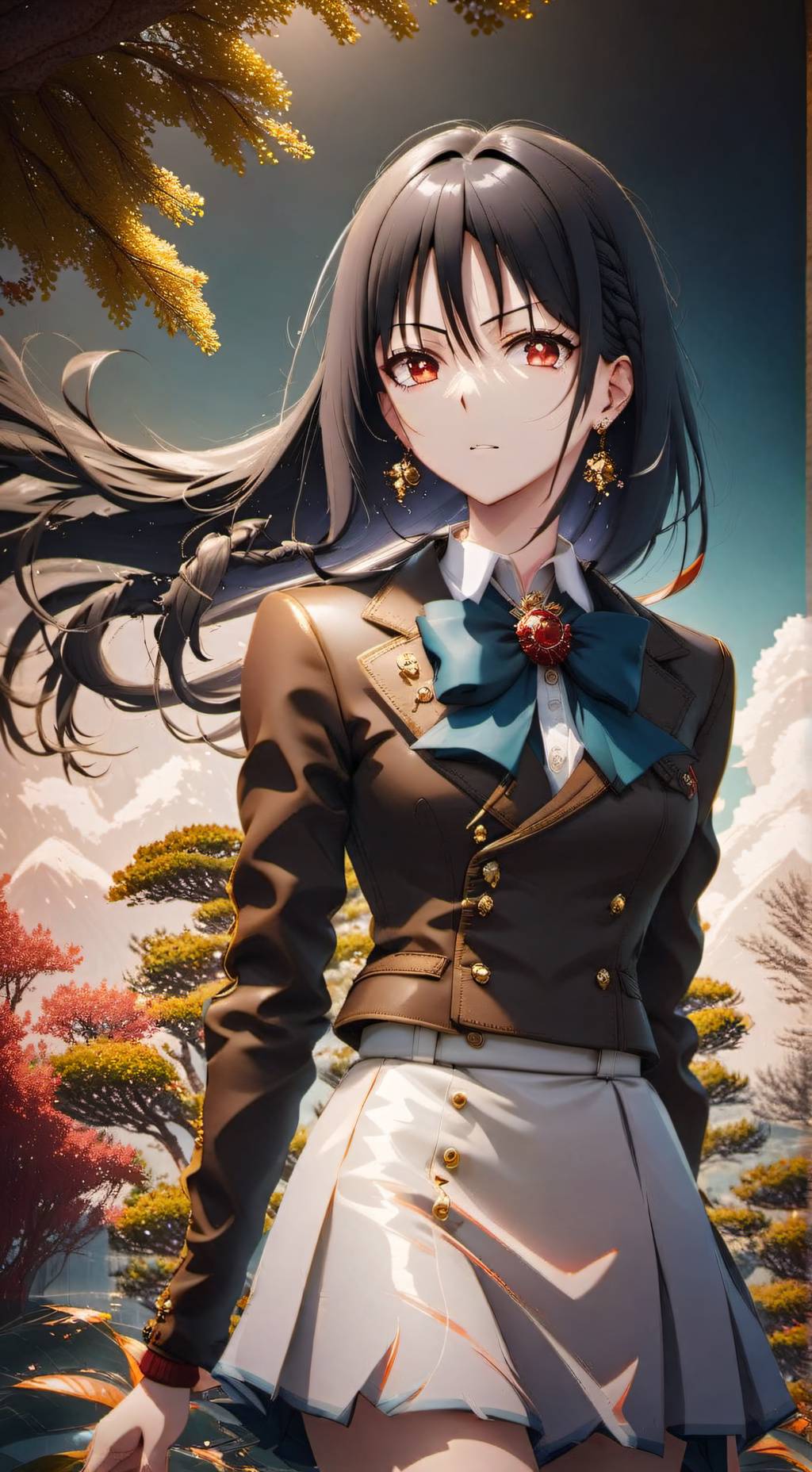 ai character: suzune horikita background