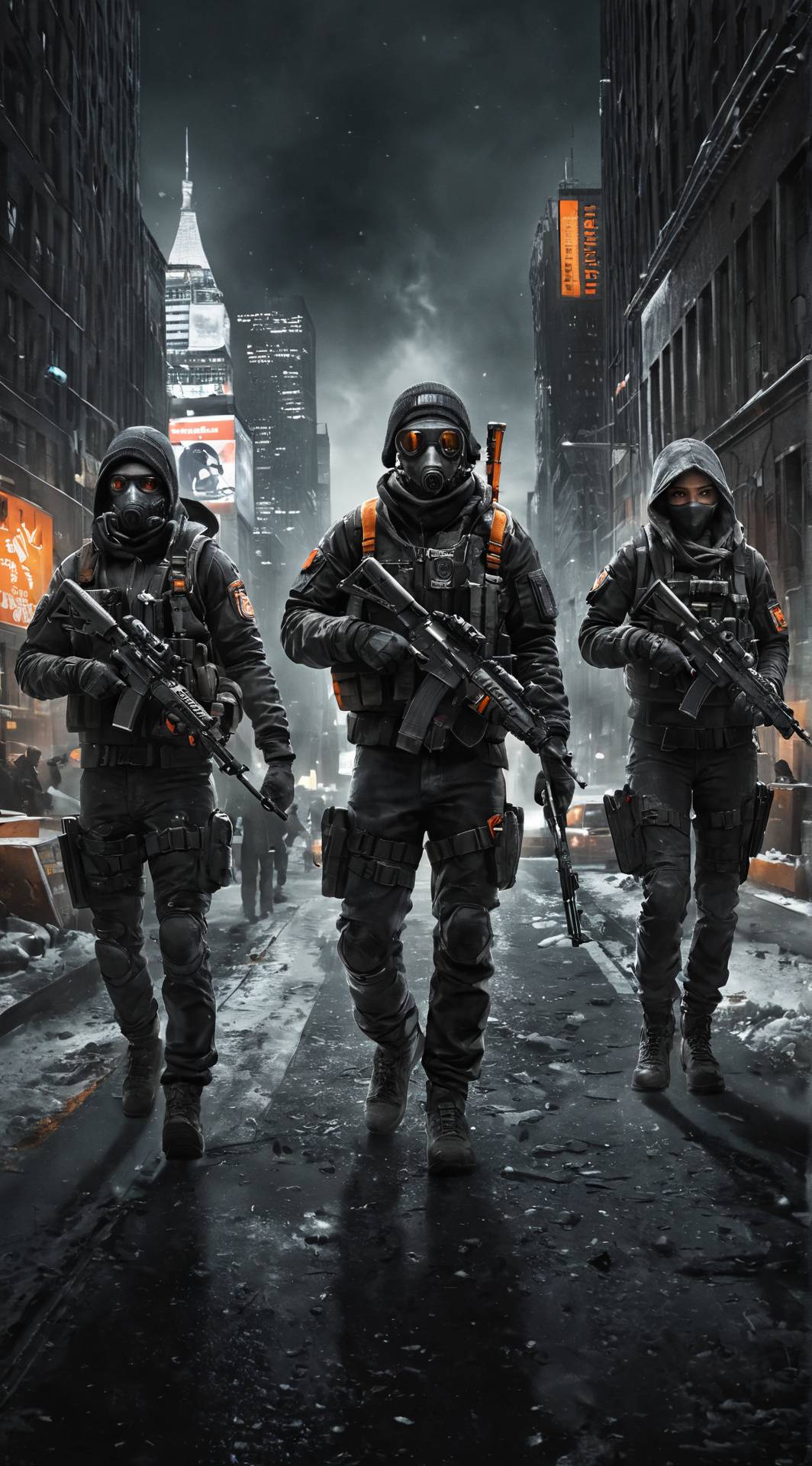 ai character: The Division  background