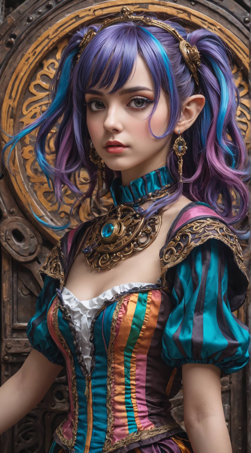 ai character: Lilliora Mnemosyne background